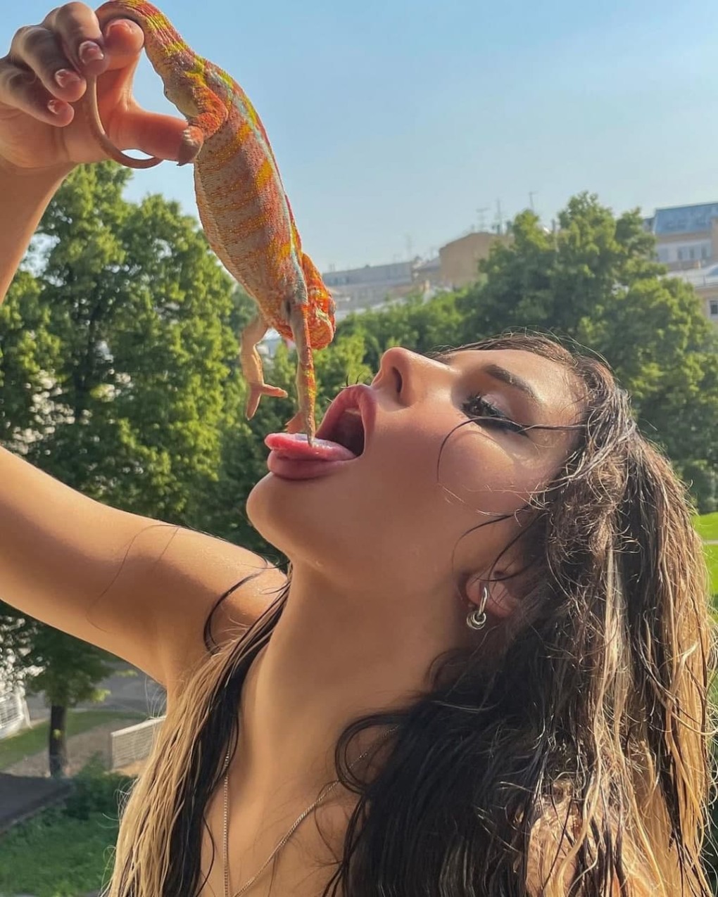 Тиктокерша Дина саева слив