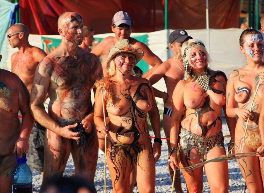 Праздник Нептуна Коктебель Family nudism