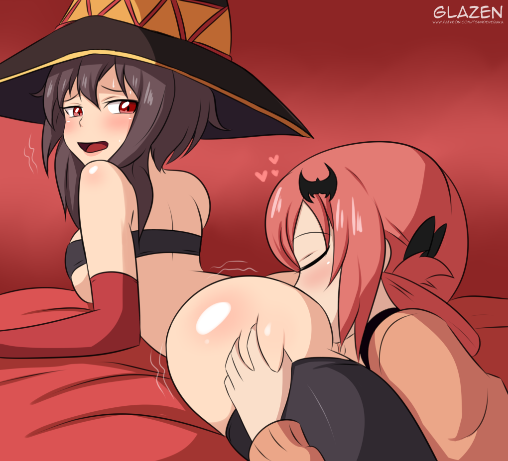 Kono Subarashii Sekai Мегумин хентай ass