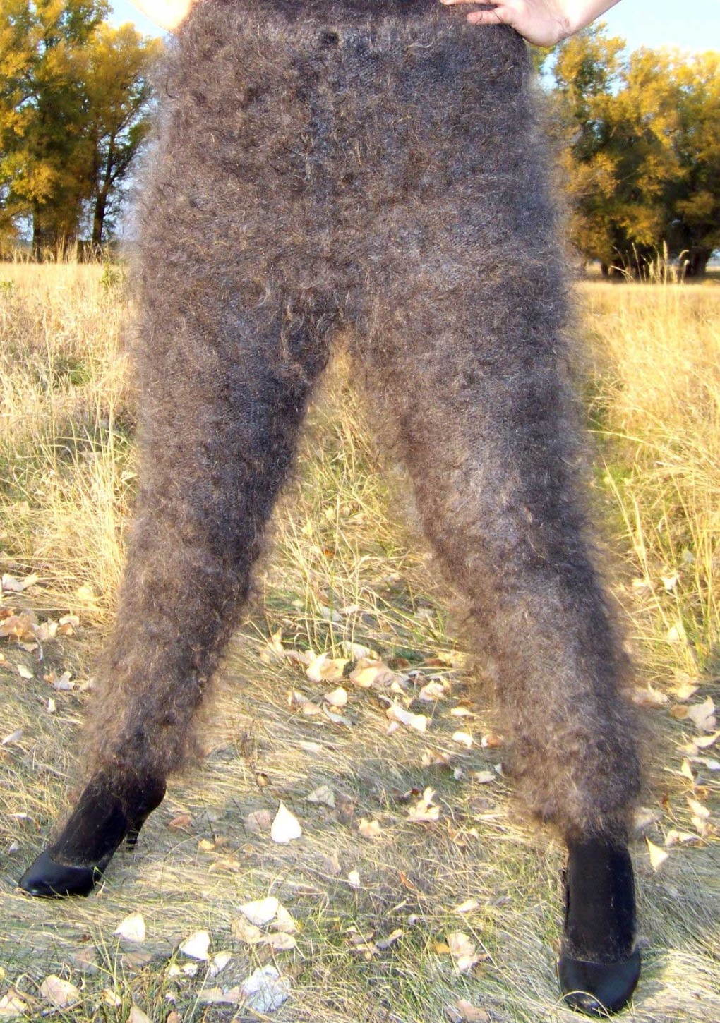 Пушистые штаны