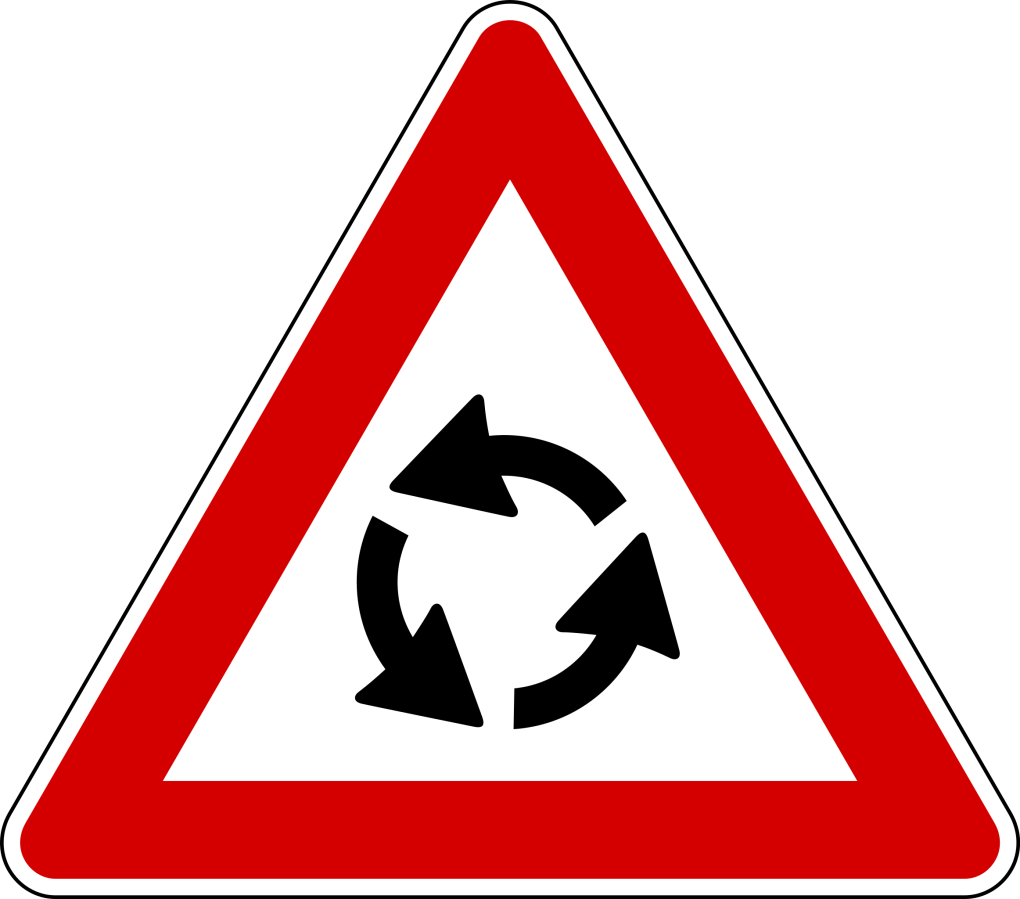 Ржавый дорожный знак
