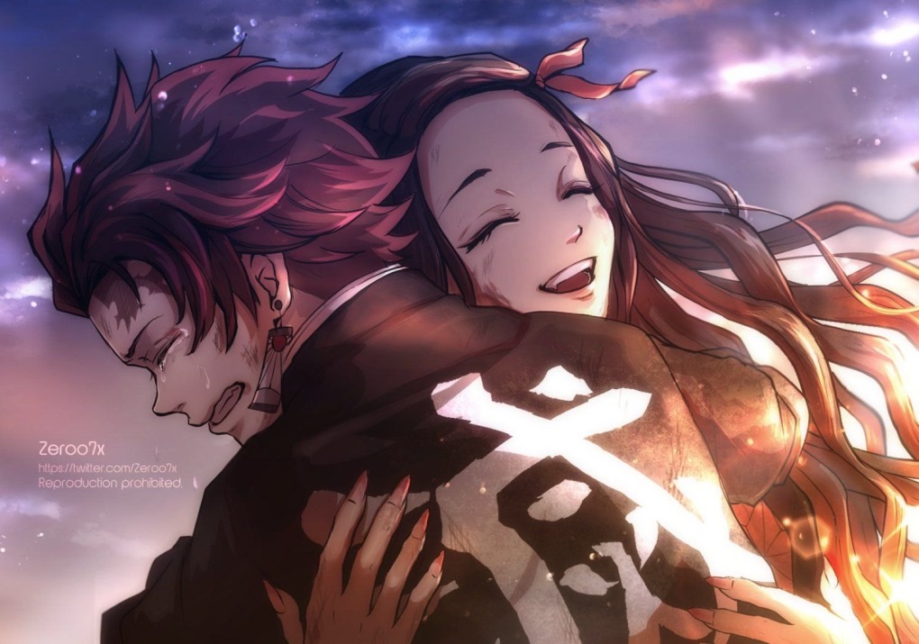 Аниме клинок рассекающий демонов Kimetsu