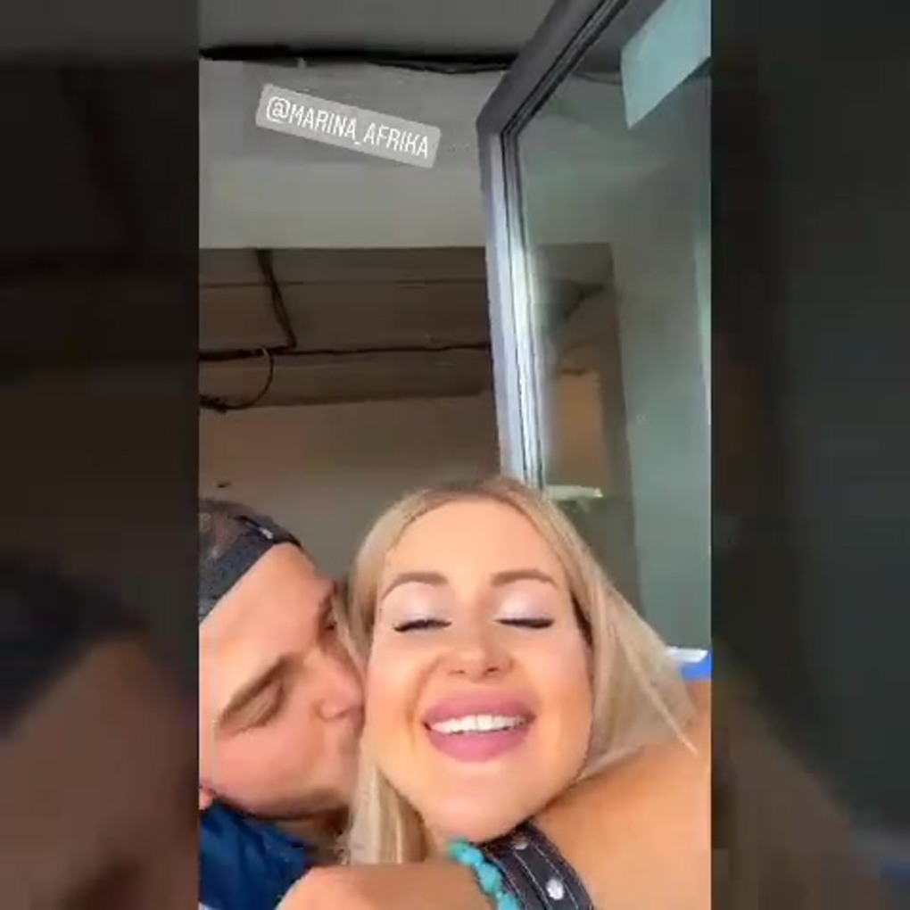 Марина Африкантова в купальнике