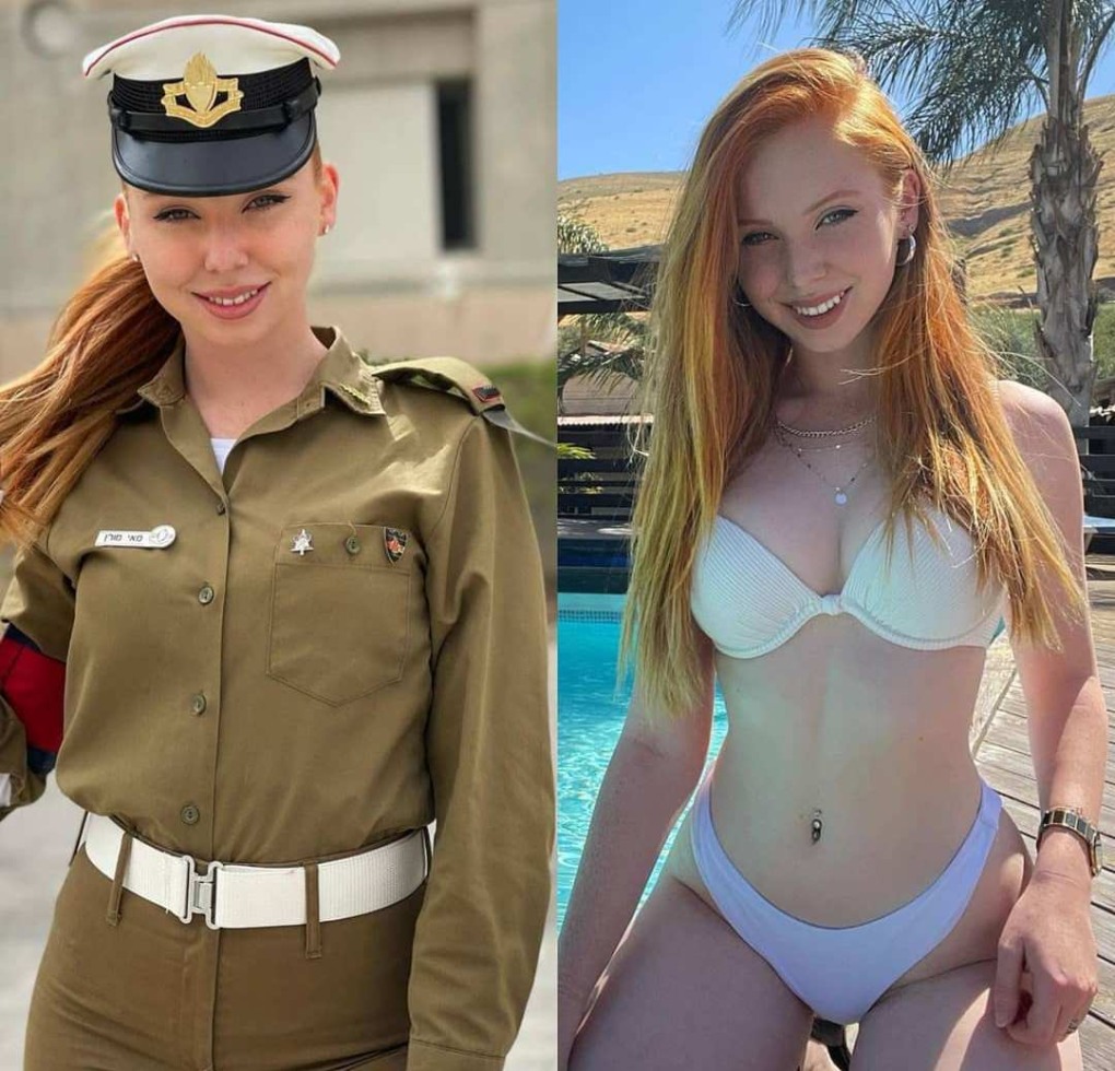 Военные женщины в форме и без