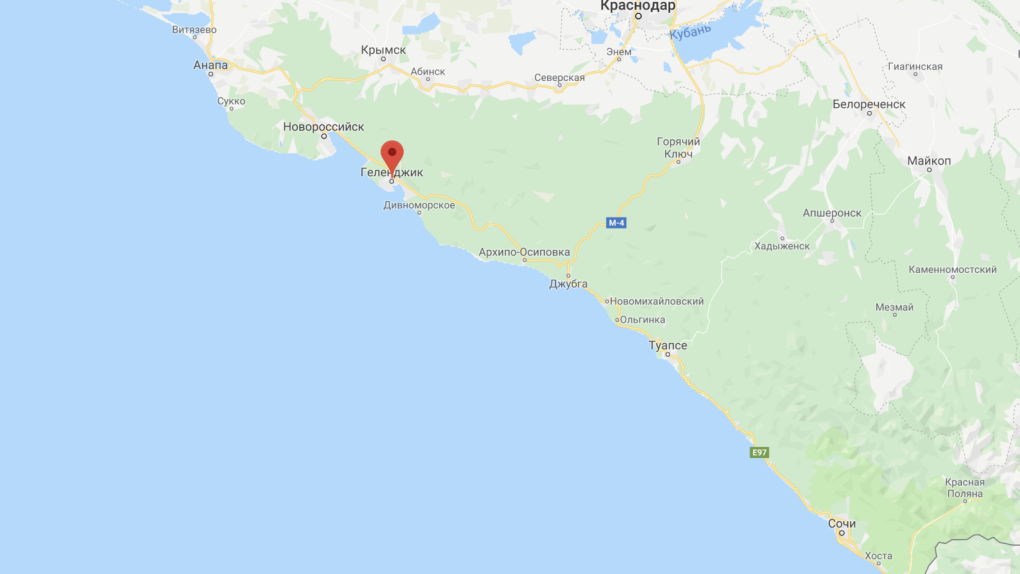 Пшада дольмены карта