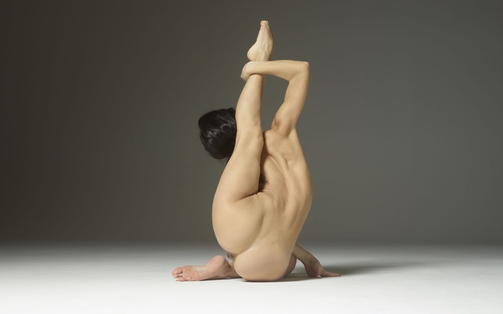 Naked gymnast балерина Ирина