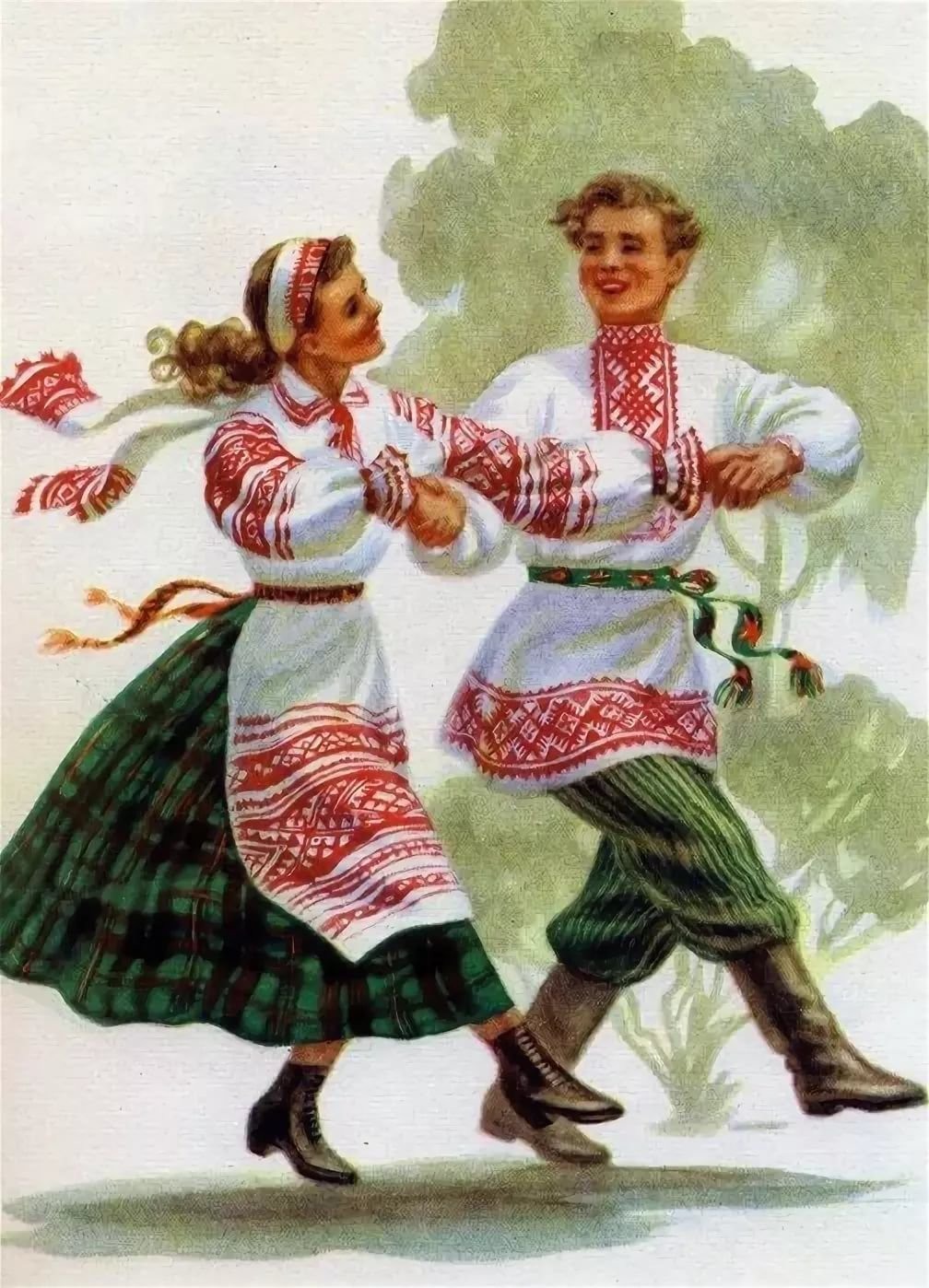 Белорусский танец Крыжачок