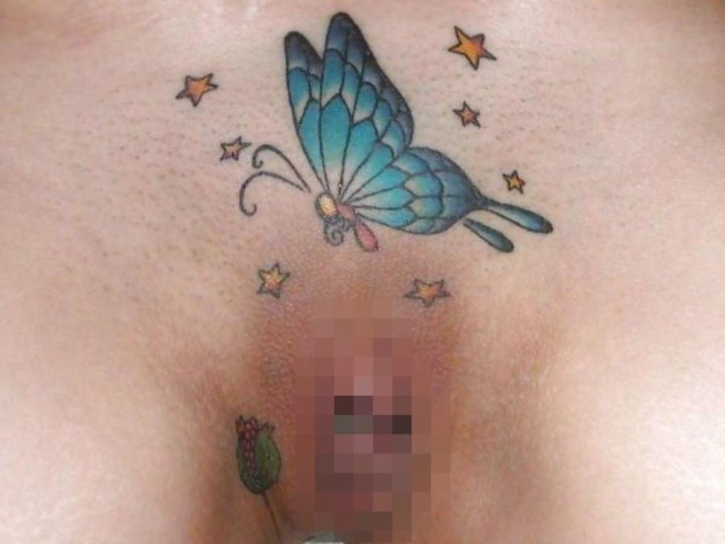 Женские интимные наколки