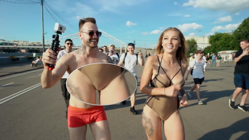 Голая Настя Ивлеева Орел и Решка
